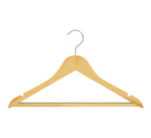 Dark Brown Normal Cloth Hanger For Clothes
